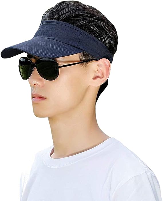 Sun Visor for Women Men Quick Dry Sun Hat for Sports UV Protection Cap for Golf