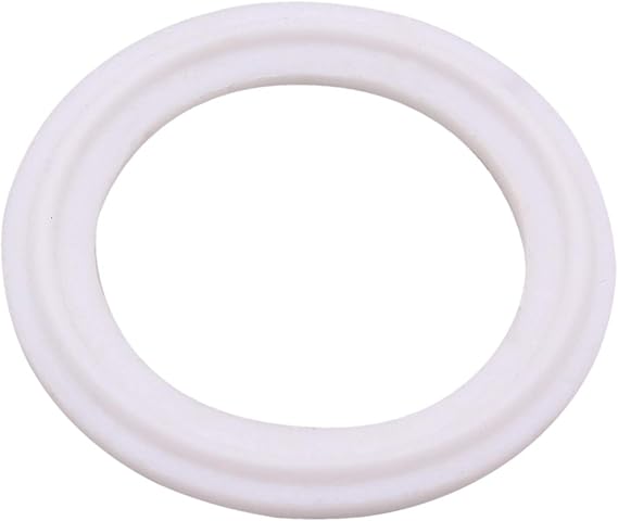 DERNORD Tri-Clamp Gasket PTFE (Teflon) O-Ring - 6 Inch Style Fits OD 168MM Sanitary Pipe Weld Ferrule (Pack of 1)