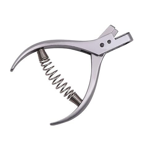 Pattern Notcher Stainless Steel Cutter Sewing Pliers Pattern Punch Tool DIY Garment Sewing Pliers Hole Punch Maker Professional Garment Pattern Notcher for Home DIY Use