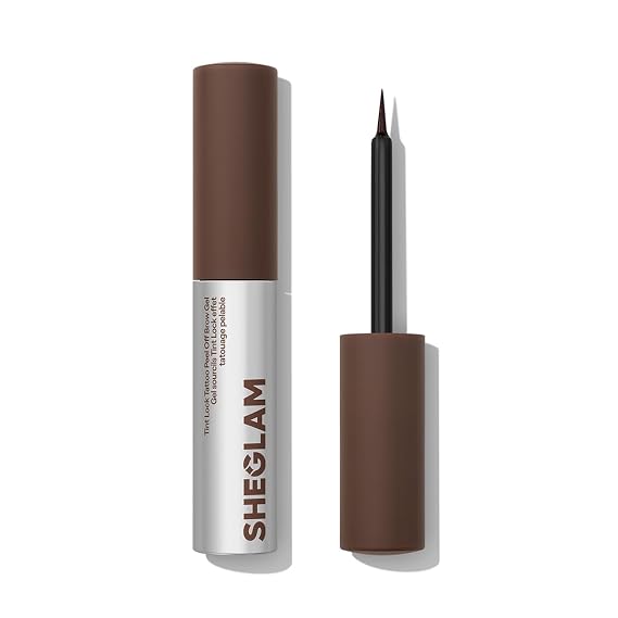 SHEGLAM Tint Lock Tattoo Peel off Brow Gel - Chocolate Eyebrow Color
