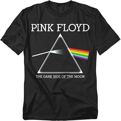 Pink Floyd The Dark Side of The Moon Album Rock Music T-Shirt & Stickers