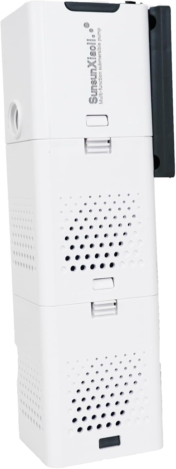 SunSun Submersible Aquarium Filter Pump with Internal Filtration & Water Circulation, Up to 132 GPH, 5W XQP-500F