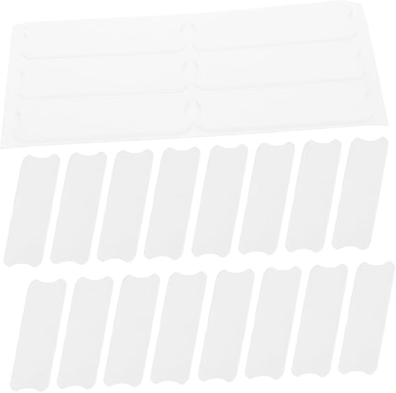 60pcs Silicone Ear Corrector Tape with Edges for Prominent Ear Correction Heavy Earring Lifter Stickers for Adults and Children