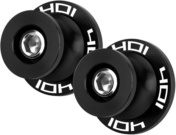 M10 Swing Arm Slider for Svartpilen 401 2015-2024 Vitpilen 401 2016-2024 Robust Swing Arm Protector for Long Lasting Performance Svartpilen 401 Accessories (Black)