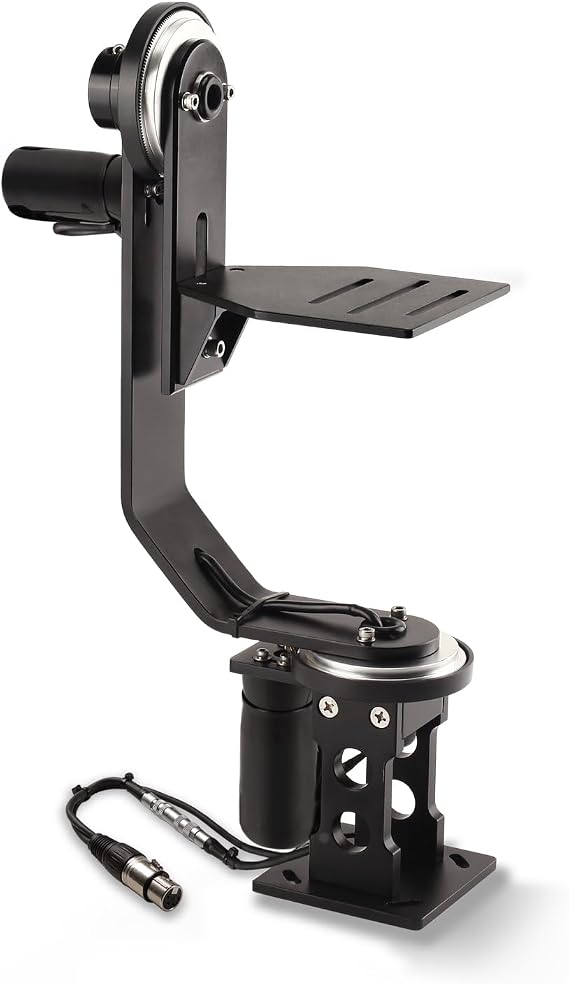 PROAIM Jr 2-Axis Motorized Pan-Tilt Head w/12V Joystick for Jibs, 5kg/11lb