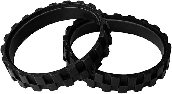 Tires Compatible for Roborock S5 T6 T7 Mijia 1S Vacuum Cleaner Wheel Accessories Non-slip Wear Resistance Robotic Vacuum Tire Replacement