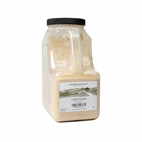 Farmersville Spice Co. Garlic Powder, 5 lb Handle Jug, Kosher