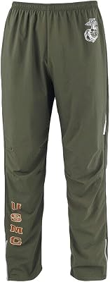 GI NB US Mens USMC Physical Training Pants, Moisture-Wicking, Lightweight, Water-Resistant, Olive Drab, Made in USA