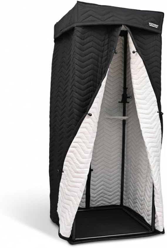 Portable Recording Booth for Home Studio, Vocal Booth for Voiceover