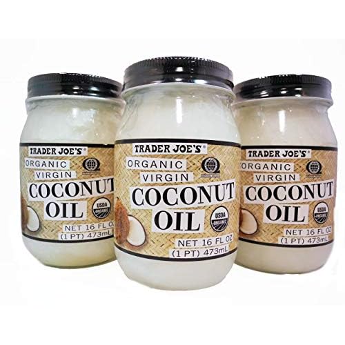 Trader Joes Coconut Oil 3 Jars