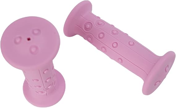 1 Pair TRP Rubber Handle Grips 18mm Internal Diameter for BTWIN 14 Inch and 16 Inch Bicycles Meeting Standard Handlebar Interface Needs