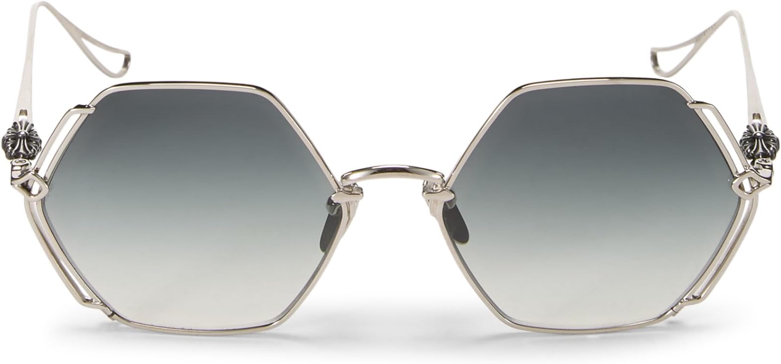 Pre-loved Silver Metal Baby Bitch Sunglasses, Silver