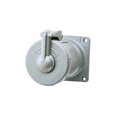 Killark VR1041 Versamate Pin and Sleeve Receptacle, 4W, 4 Pole, 100 Amp, 600V, Copper-Free Aluminum
