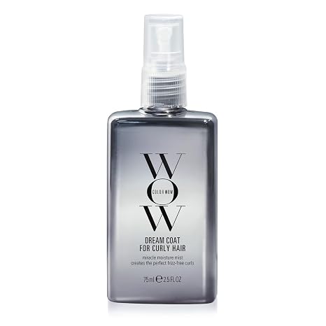 COLOR WOW Dream Coat for Curly Hair Anti-Frizz Curl and Wave Spray | Anti-frizz spray, for wavy and curly hair, smooths, defines, lightweight, build-up free. Style with or without heat.