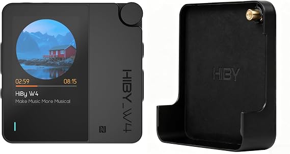 HiBy W4 Bluetooth Headphone Amplifier & Magnetic Backplate