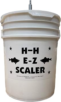 H&H E-Z Bucket Fish Scaler
