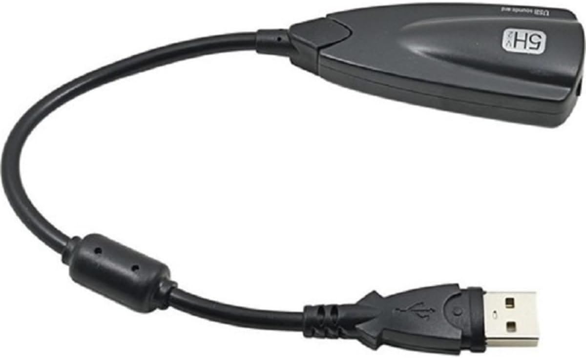 Kablolu USB Ses Kartı 7.1 Kulaklık Mikrofon Çevirici, DR5VH21
