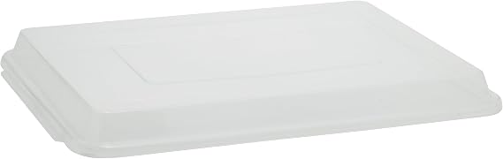 Winco Covers for Aluminum Sheet Pan, 13 by 18-Inch,Clear,Medium
