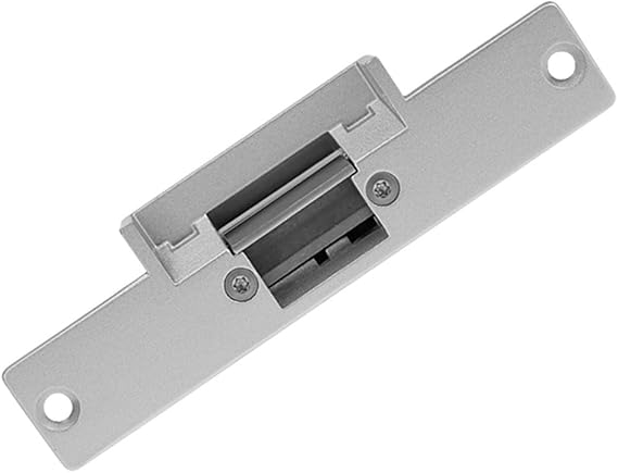LIBO Electric Strike Lock Electronic Mortise NC/NO Mode Lock a Part Fail Safe/Fail Secure for Access Control Wooden Metal Door (Fail-Secure)