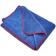 Gtechniq MF2 Microfiber Drying Towel 450GSM 23.6"x35.4" | Ultra Soft, Super Absorbent, Short Pile Wicks Away Water, Reduces Marring and Gloss Loss, Machine Washable