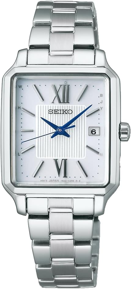 Seiko Selection S Series Women's Solar Radio-Square Wristwatch