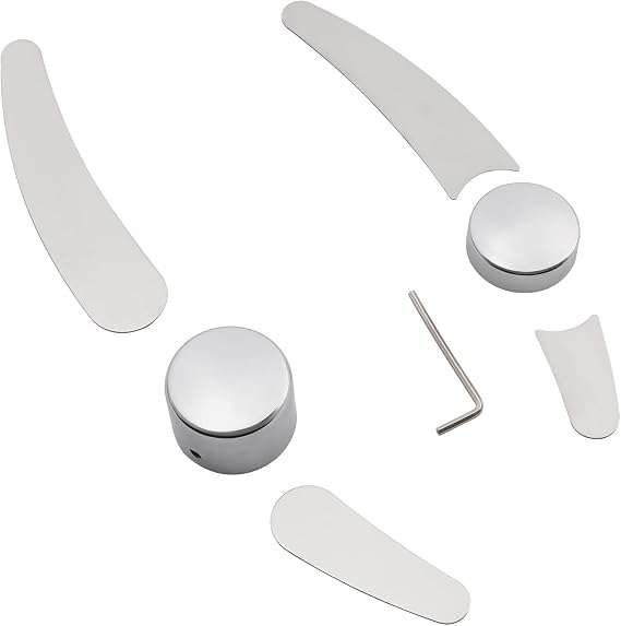 SLMOTO 4PCS Curved Swingarm Frame Insert Pivot Bolt Set Kit Fit for Harley Softail Fat Boy FLSTF Deluxe 2000-2007 Chrome