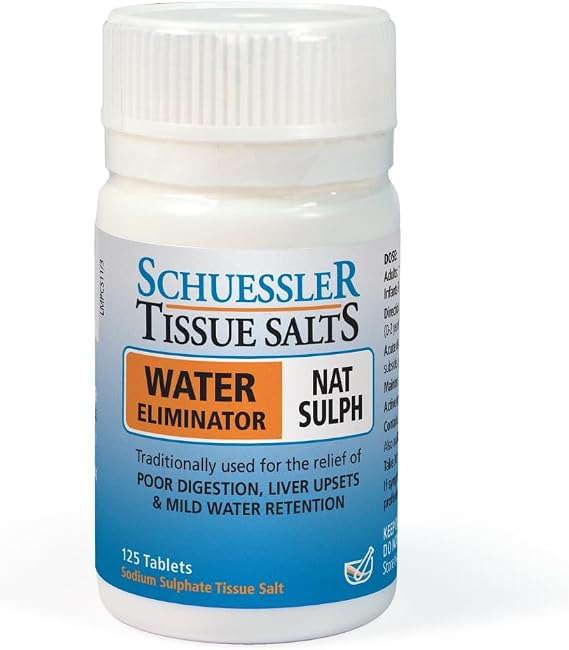 Schuessler Nat Sulph Tablets - Pack of 125