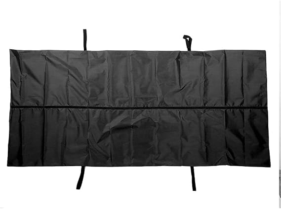 Corpse Bag, Body Bag Leakproof 210D Funeral Supplies Body Bag with 4 Perforated Reinforced Handles for Morgue/Home/Hospital(Black)