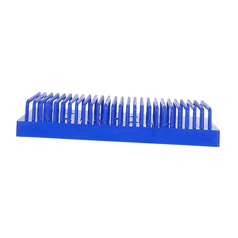 Microscope Slide Drying Rack Multi Layer Plastic Slide Holder for Laboratory Use Efficient Water Drainage System for Quick Drying Space Saving Design for Staining and Storage
