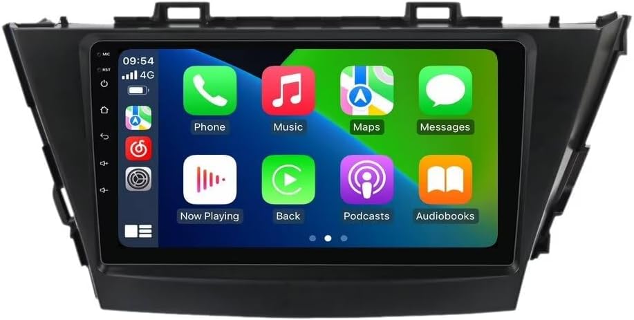 8Core 2+32GB 9" IPS Touch Screen Android Car Stereo for Toyota Prius Plus V Alpha 2012-2017 Car Radio Built-in Car-Play Android Auto GPS Navigation Dash Kit