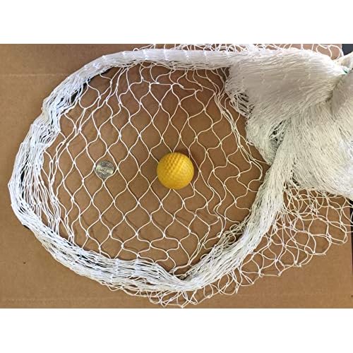 10Ft X 25Ft Fishing Net, Sport Netting for Golf Backstop, Hockey, La Crosse, Barrier, Sports, Fish