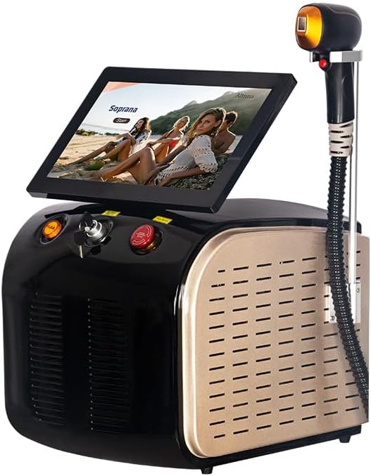 Diode Laser Hair Removal Machine – 808nm Professional Permanent Hair Removal Device for Women & Men, Painless Laser Epilator for Face, Legs, Bikini & Body, Salon & Home Use"