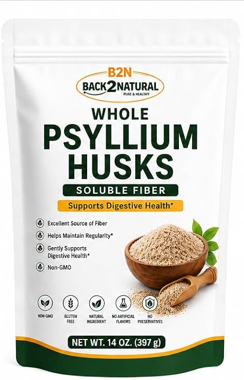 Whole Psyllium Husks, 14-Ounce