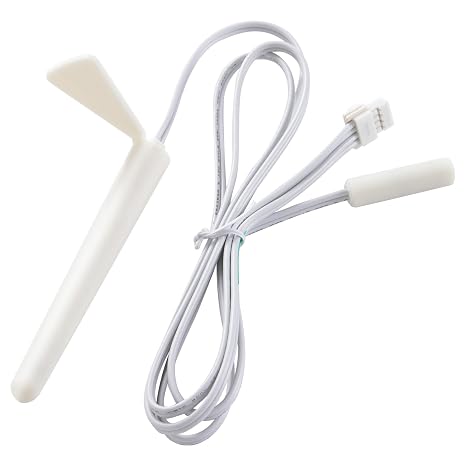 242278801 Refrigerator Thermistor Compatible with Frigidaire Crosley Refrigerator Freezer, Freezer Thermistor Assembly AP5802148 PS8760187 3016441 EAP8760187 FFHS2611PFEA