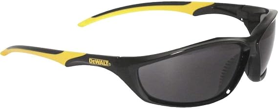 DEWALT DPG96-2Csafety-Masks Router Safety Glasses, Smoke Lens, Polycarbonate Lens, Dual Mold Rubber Temple, Ansi Z87