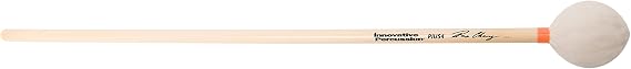 Innovative Percussion PIUS4 Pius Cheung Series Medium Hard Marimba Mallets - White Yarn - Rattan