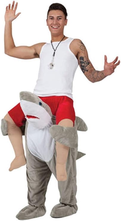 Halloween Carry Mascot Me Shark Costume Ride on Costume