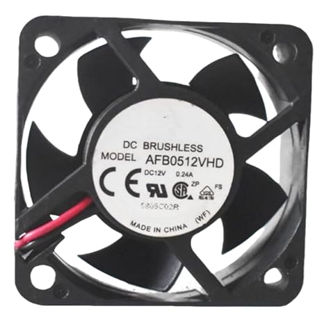 AFB0512VHD Fan 5CM for 12V 0.24A 5020 50X50X20MM 2-Wire Cooling Fan
