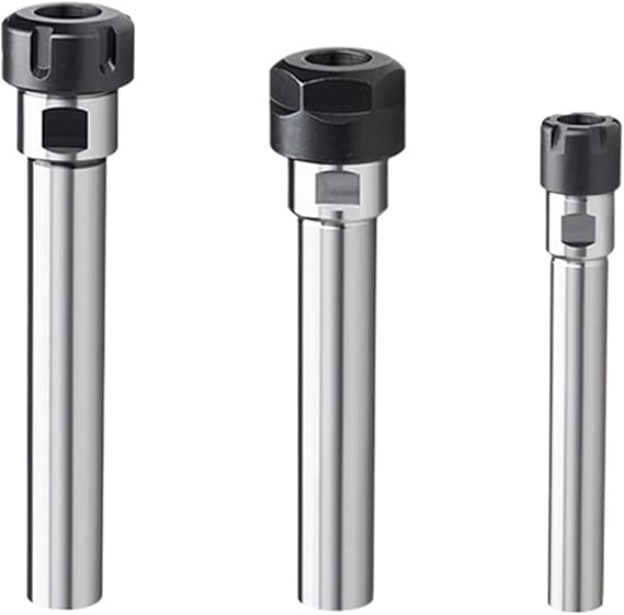 Spring Collet Extension Rod ER Extension Rod C8 C10 C12 C16 C20 C25 C32 C40 ER8 ER11 ER16 ER20 ER25 ER32 ER Collet Chuck CNC Milling Lengthen Tool 1pc(A,C8-ER8-150L)