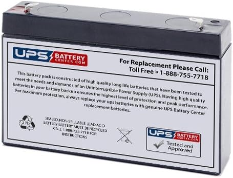 Ritar RT680 6V 8Ah F1 Replacement Battery