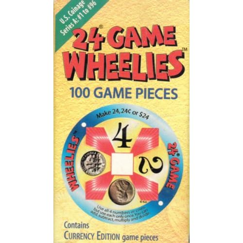 24 Game Wheelies: Currency Edition 100-piece Set