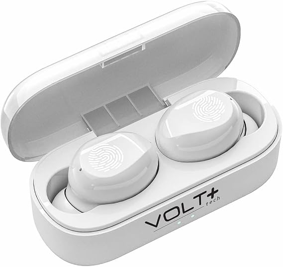 Wireless V5.3 Bluetooth Earbuds Compatible with Xiaomi Redmi Note 11E Updated Micro Thin Case Quad Mic 8D Bass IPX7 Waterproof/Sweatproof