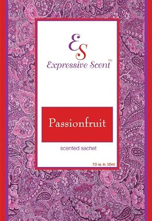 Expressive Scent 6 Pack Passion Fruit Large Scented Sachet Envelope