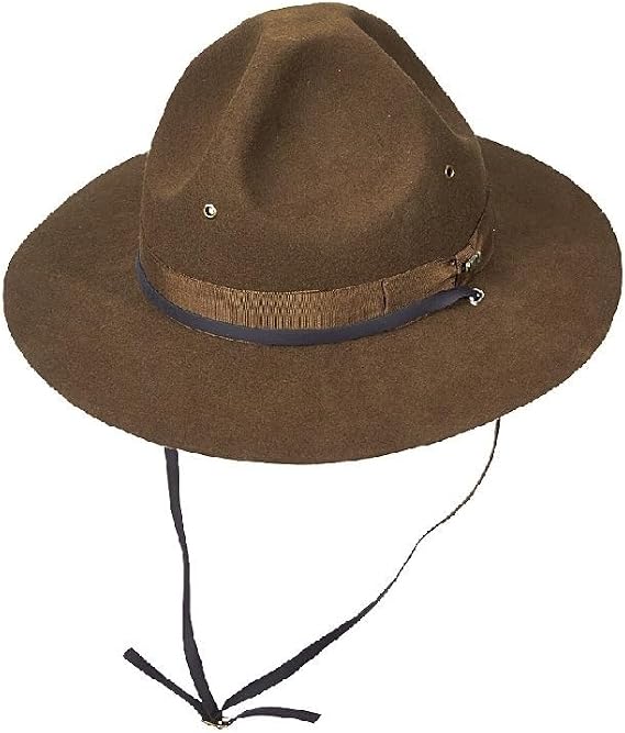 Scala Mens Wool Felt Campaign Hat