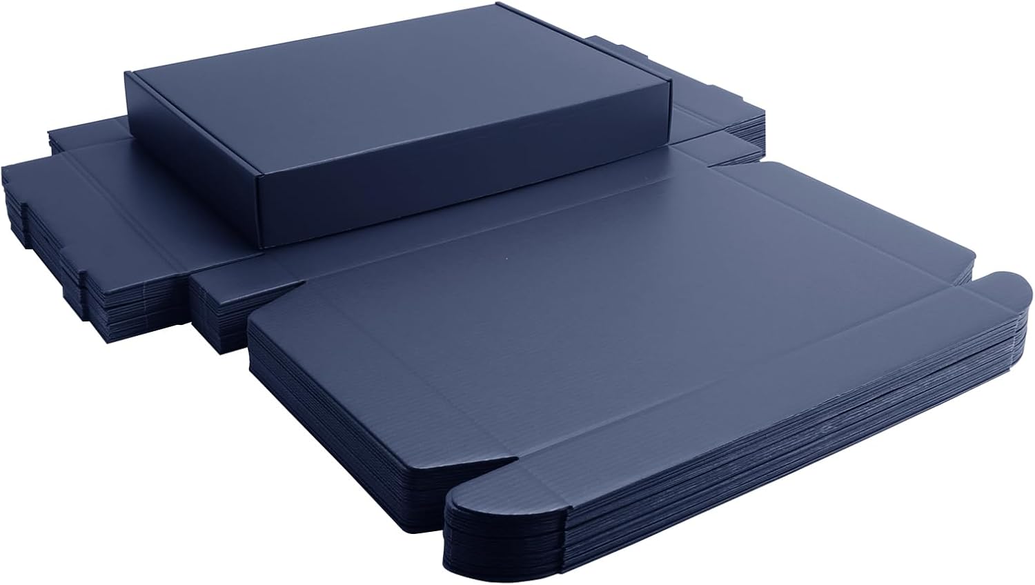 Dark Blue Shipping Packaging Boxs KAXILU 20pcs Shipping Boxs L13xW9xH2 inch Suitable E-Commerce Packaging