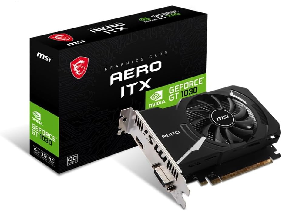 Msi Vga Geforce Gt 1030 Aero Itx 4gd4 Oc