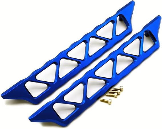 Aluminum Side Trail Bar- 1PR Replace 7723 Blue for Traxxas X-Maxx XMAXX