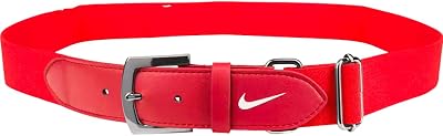Nike Baseball Belt RED | White
