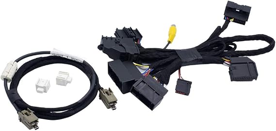 4" to 8" PNP Conversion Harness for F-o-r-d SYNC 1 to SYNC 2 & SYNC 3 Upgrade Fits for F-o-r-d Edge Fusion F-150 Mustang Super Duty Power Harness Adapter & USB Interface Module Adapter & APIM Cable