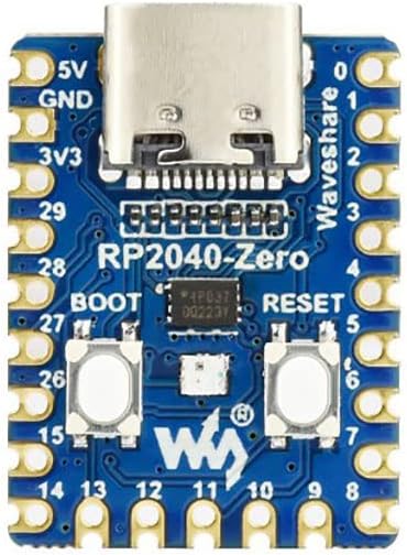 RP2040-Zero Based On for Raspberry Pi Microcontroller RP2040 Low-Cost High-Performance Pico-Like MCU Board USB-C Connector